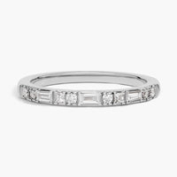 Dot Dash Diamond Ring in Yellow Gold / Rose Gold / White Gold