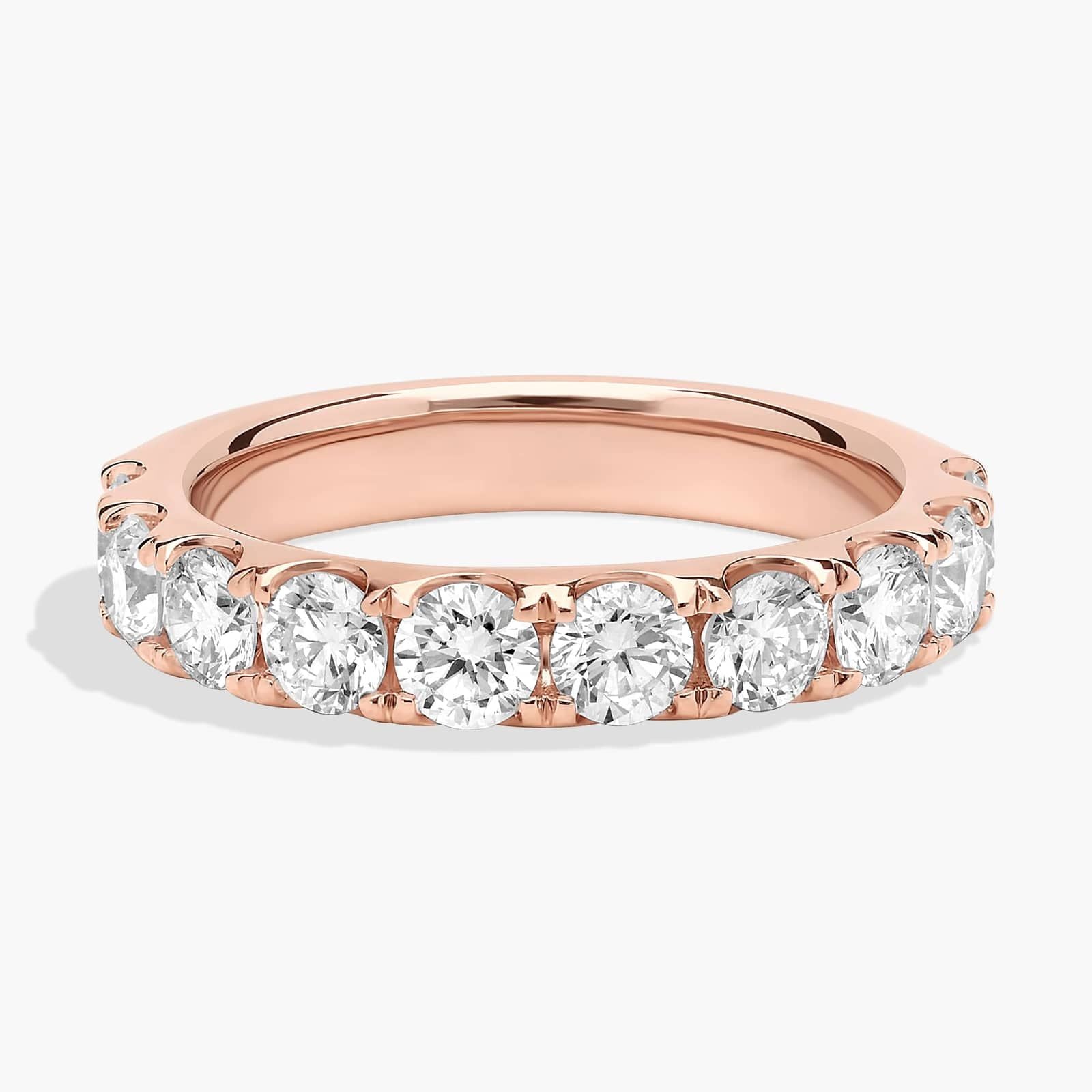 Luna Radiance Round Diamond Eternity Ring in 10K/14K/18K Gold (1 1/2 Ct. tw. - F-G / VS2-SI1)