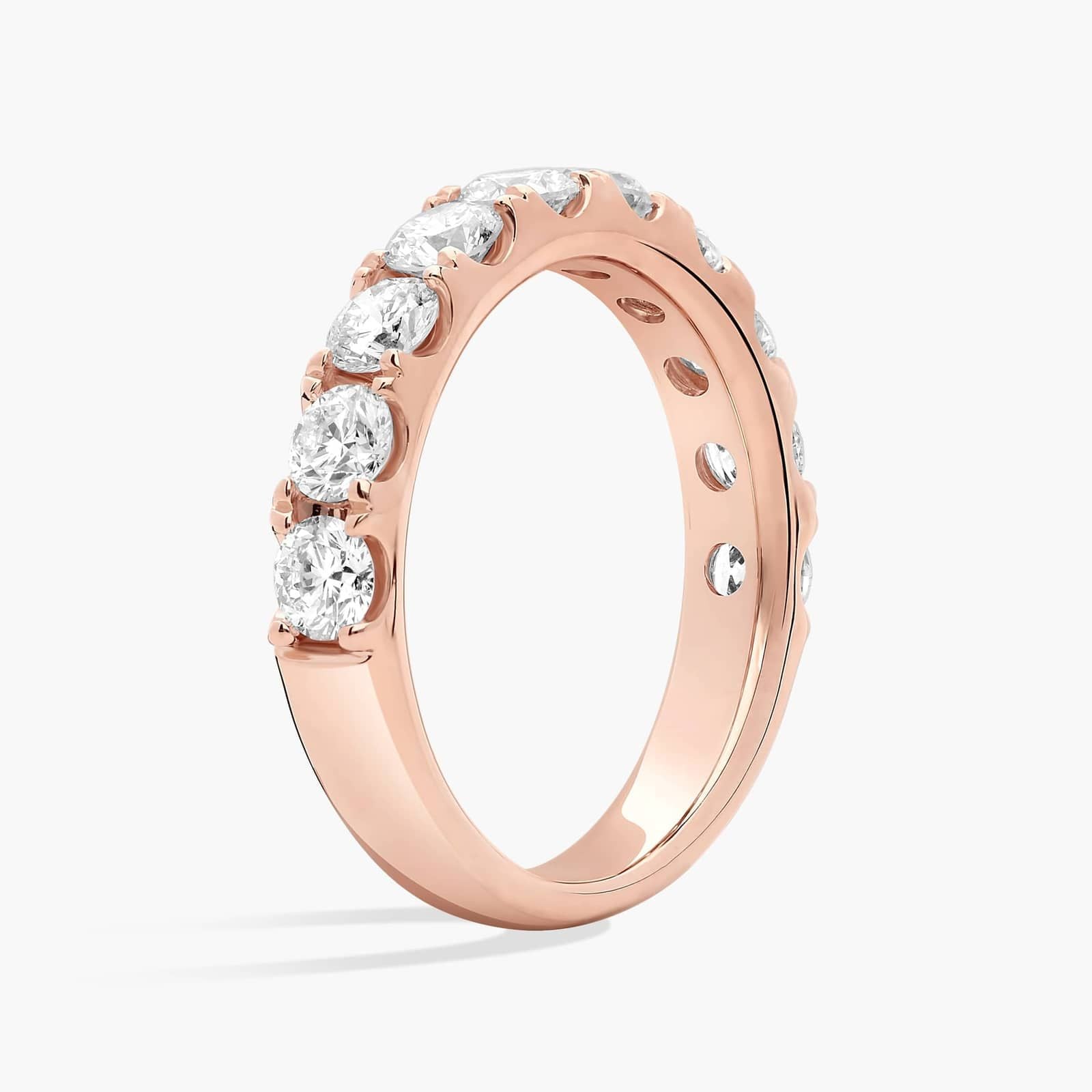 Luna Radiance Round Diamond Eternity Ring in 10K/14K/18K Gold (1 1/2 Ct. tw. - F-G / VS2-SI1)