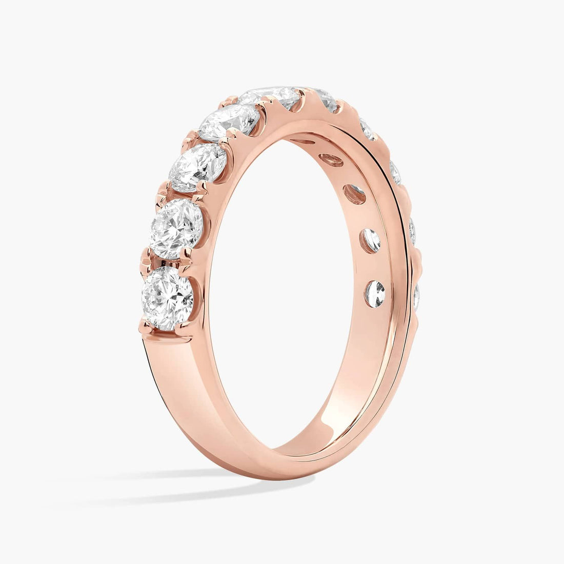 Luna Radiance Round Diamond Eternity Ring in 10K/14K/18K Gold (1 1/2 Ct. tw. - F-G / VS2-SI1)