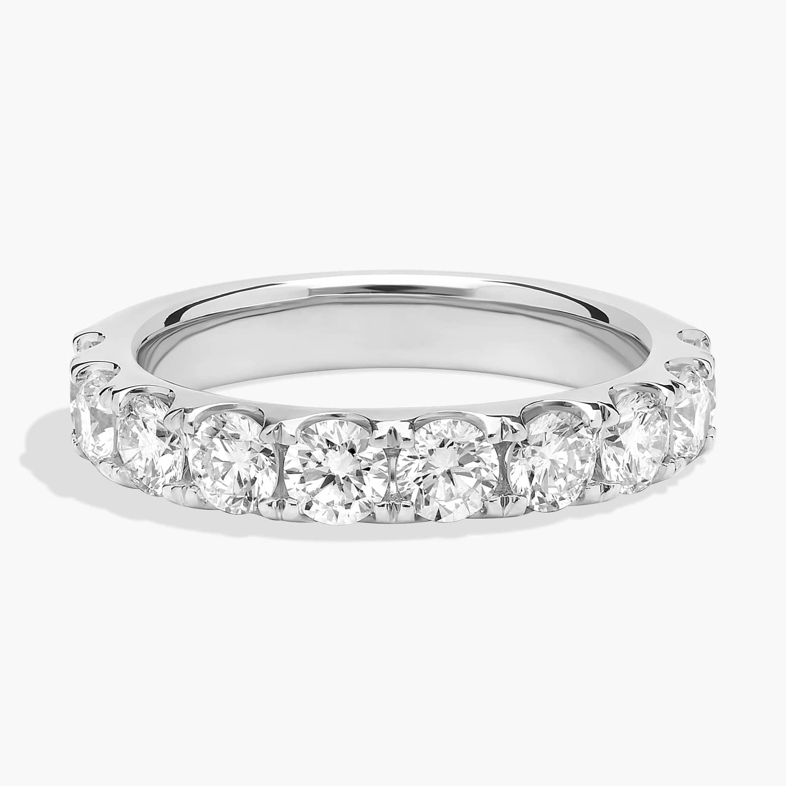 Luna Radiance Round Diamond Eternity Ring in 10K/14K/18K Gold (1 1/2 Ct. tw. - F-G / VS2-SI1)