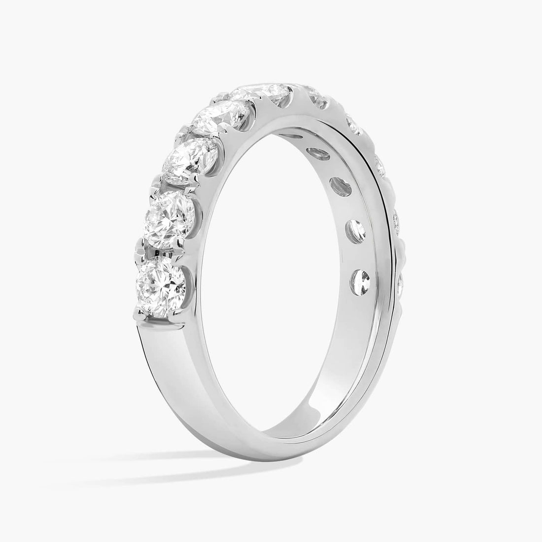 Luna Radiance Round Diamond Eternity Ring in 10K/14K/18K Gold (1 1/2 Ct. tw. - F-G / VS2-SI1)