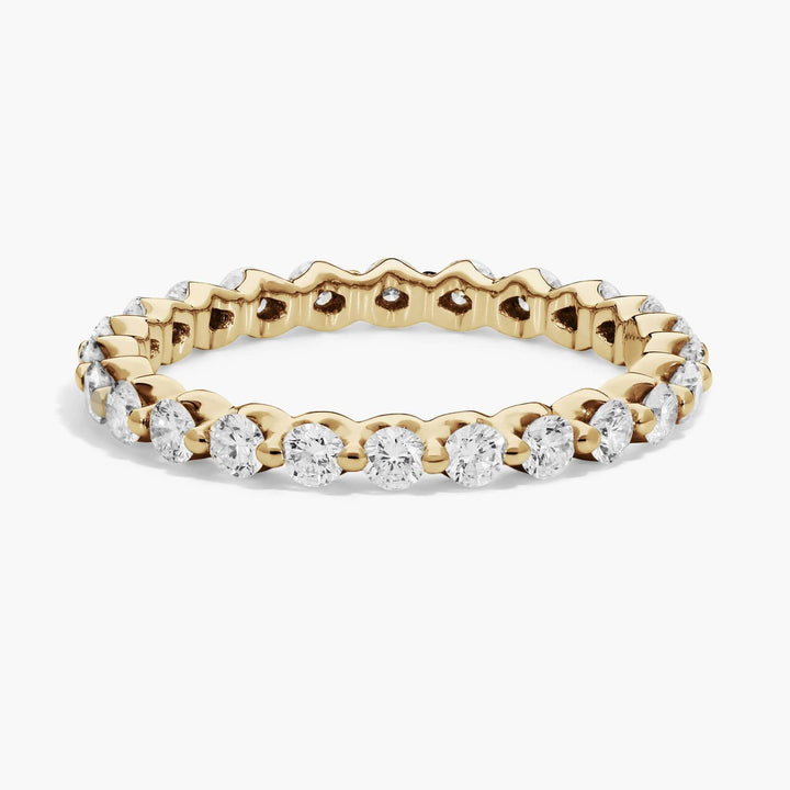 Floating Lab-Grown Diamond Eternity Ring In 10K/14K/18K Gold (1 Ct. tw. - F-G / VS2-SI1)