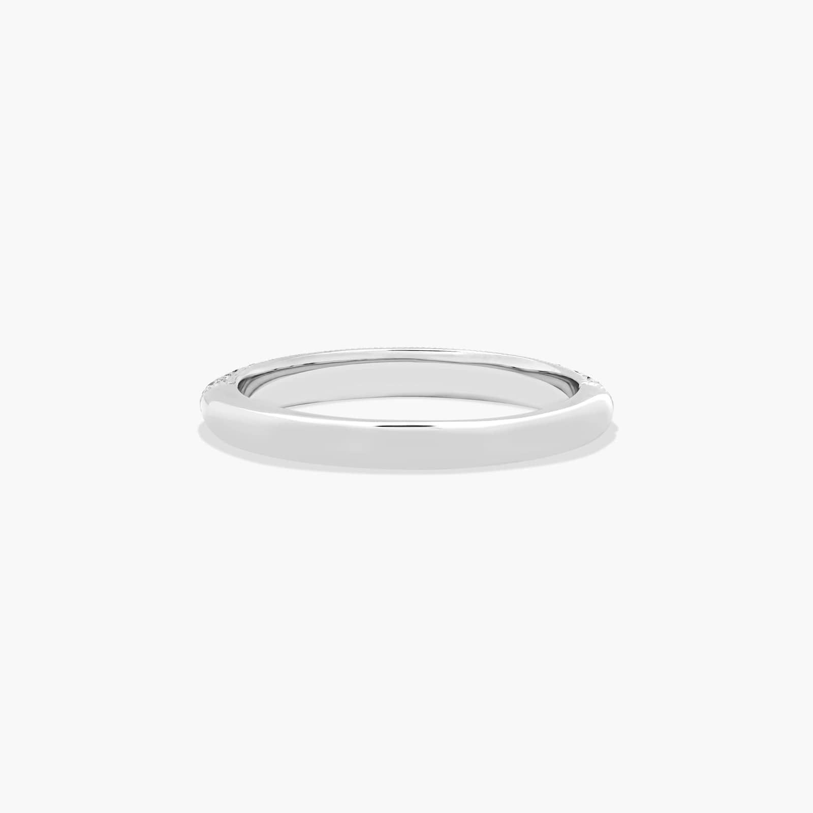 Vintage Milgrain Diamond Eternity Band Wedding Ring In 10K/14K/18K Gold (2.50mm)