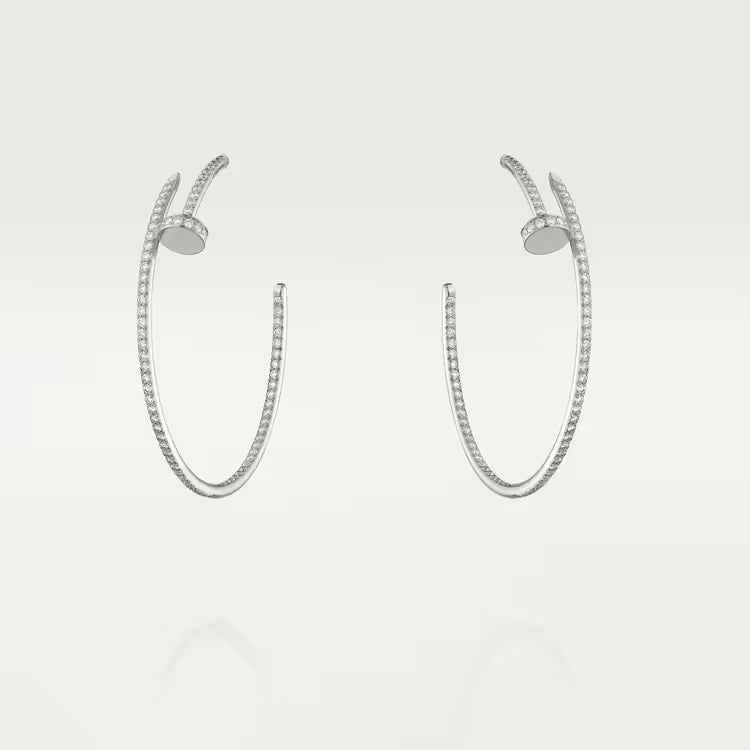 Valleria Open Arc Diamond Earrings