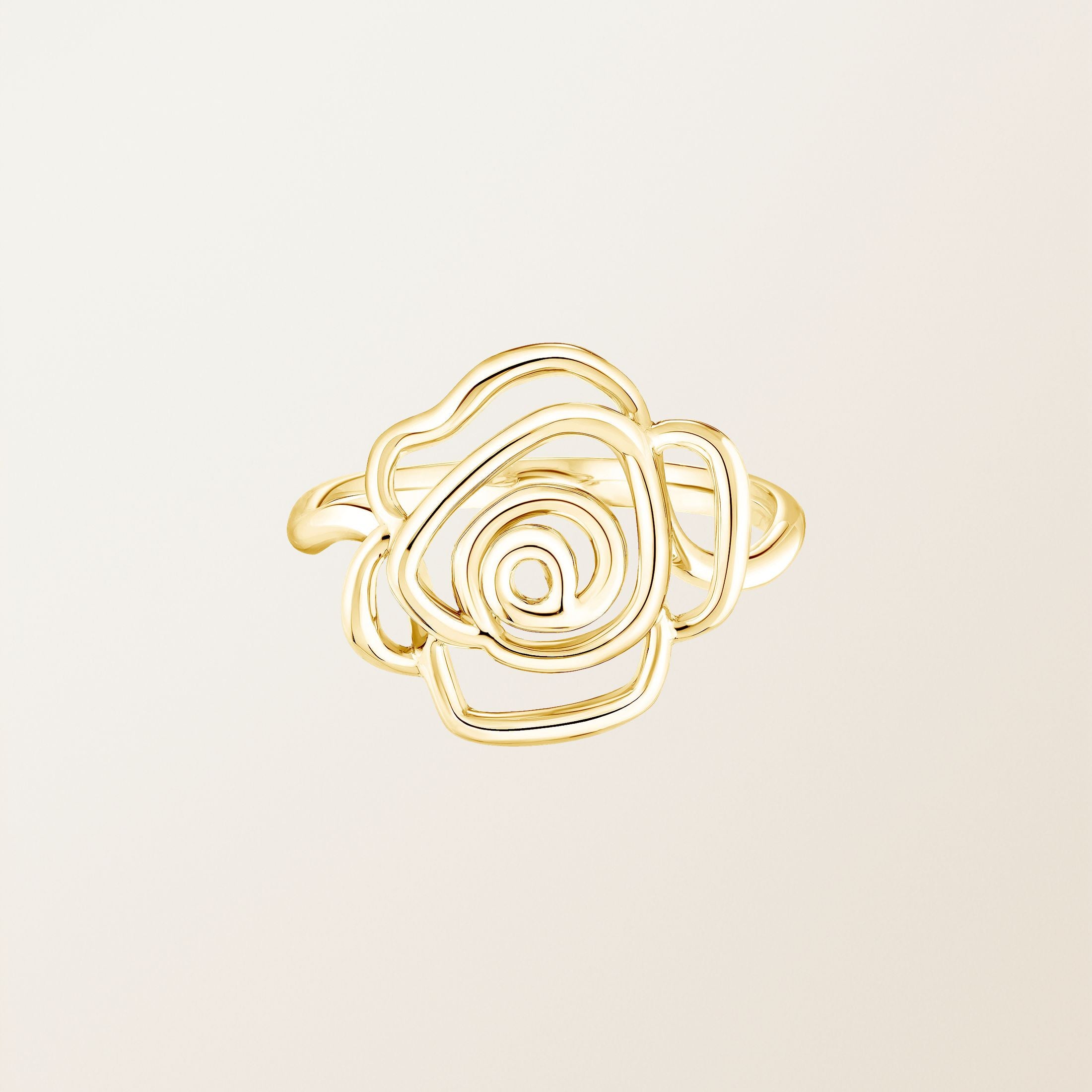 The Rosalie Bloom Gold Ring
