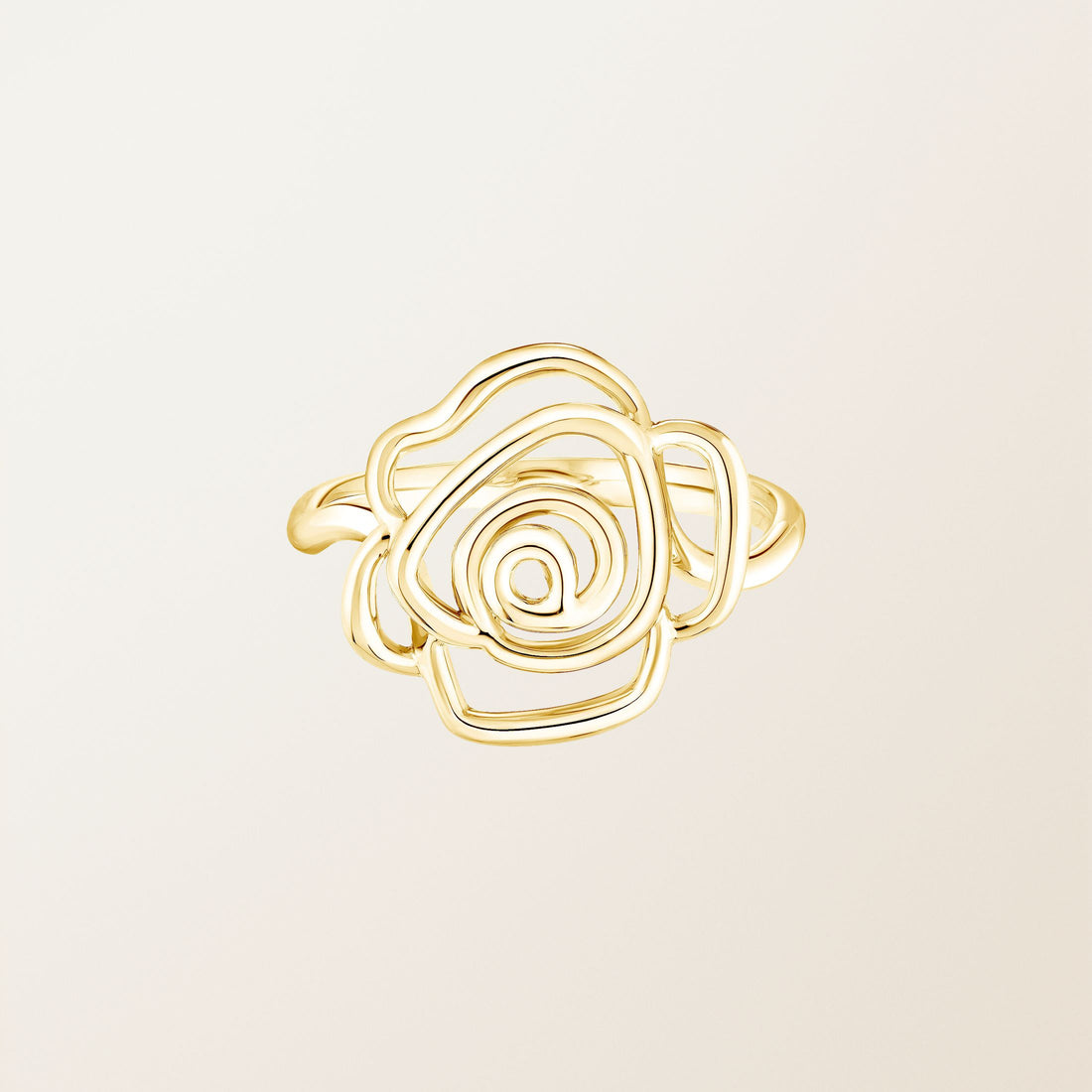 The Rosalie Bloom Gold Ring