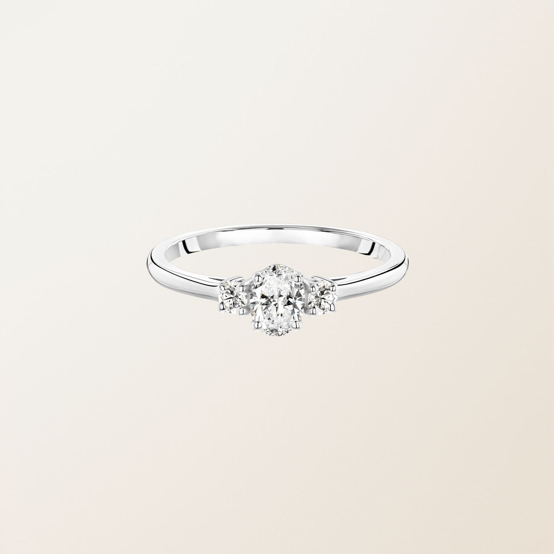 The Seraphine Three-Stone Ring