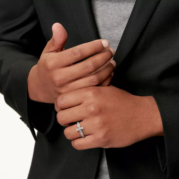 The Axis Pavé Ring