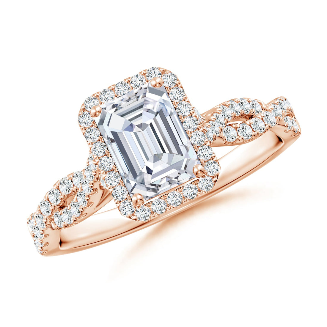 Imperial Glow Emerald Engagement Ring