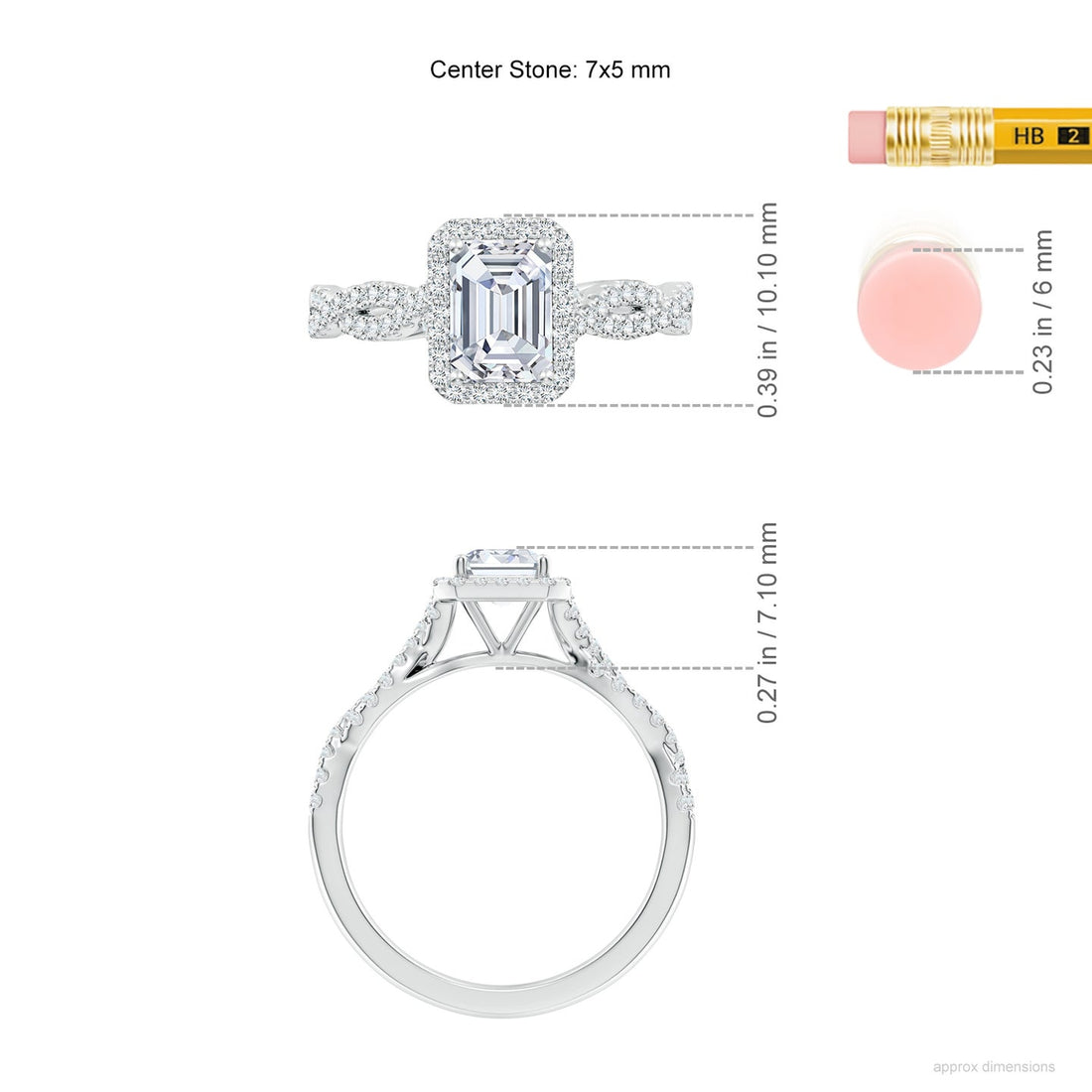 Imperial Glow Emerald Engagement Ring