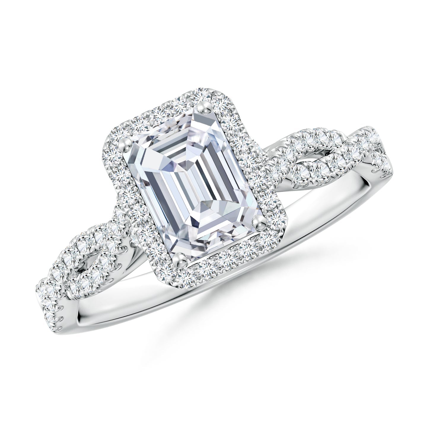 Imperial Glow Emerald Engagement Ring