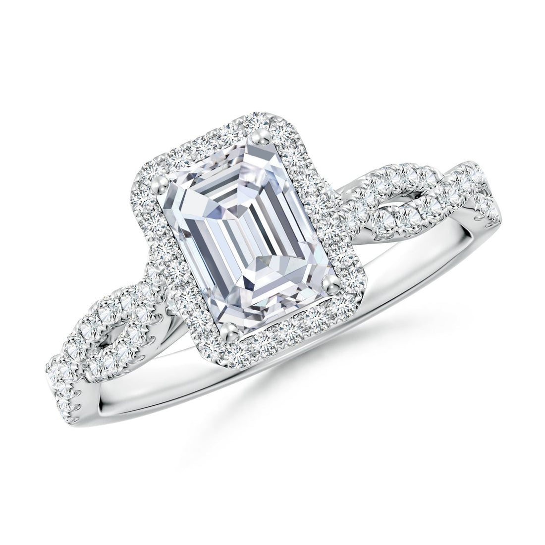 Imperial Glow Emerald Engagement Ring