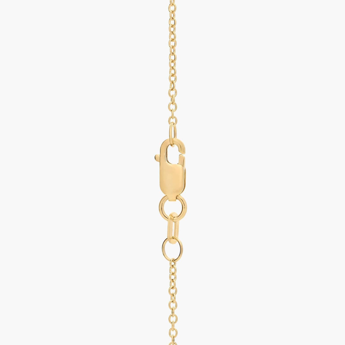 Double-Bail Diamond Solitaire Pendant In White & Yellow Gold (1/2 Ct. tw. - H-I / SI1-SI2)