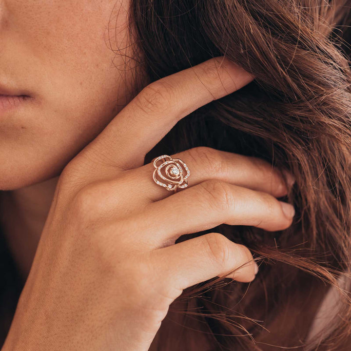 The Rosabelle Bloom Diamond Ring