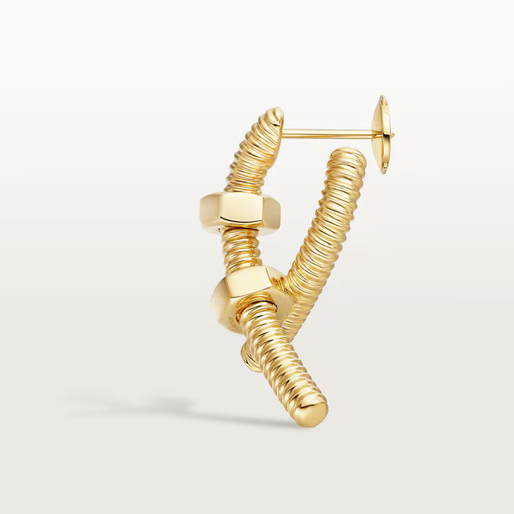 Aurelle Sculpted Coil Hoop Earrings