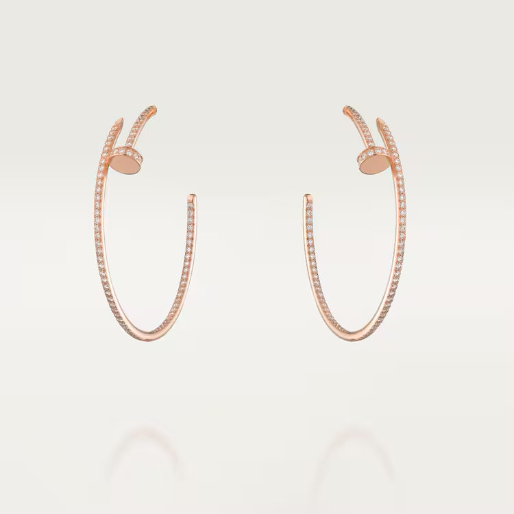 Valleria Open Arc Diamond Earrings