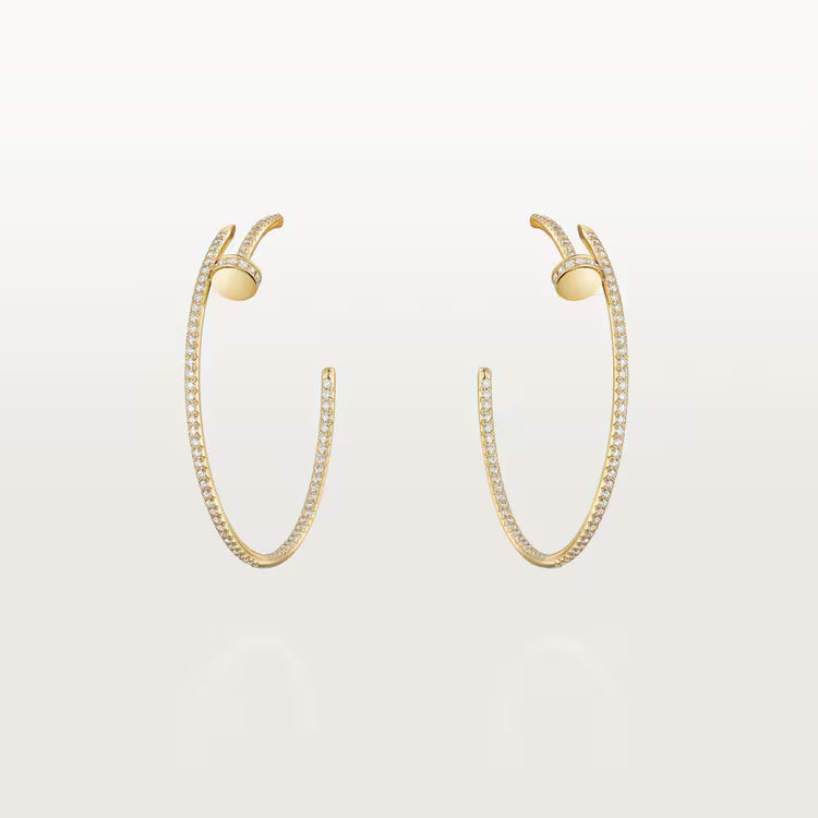 Valleria Open Arc Diamond Earrings