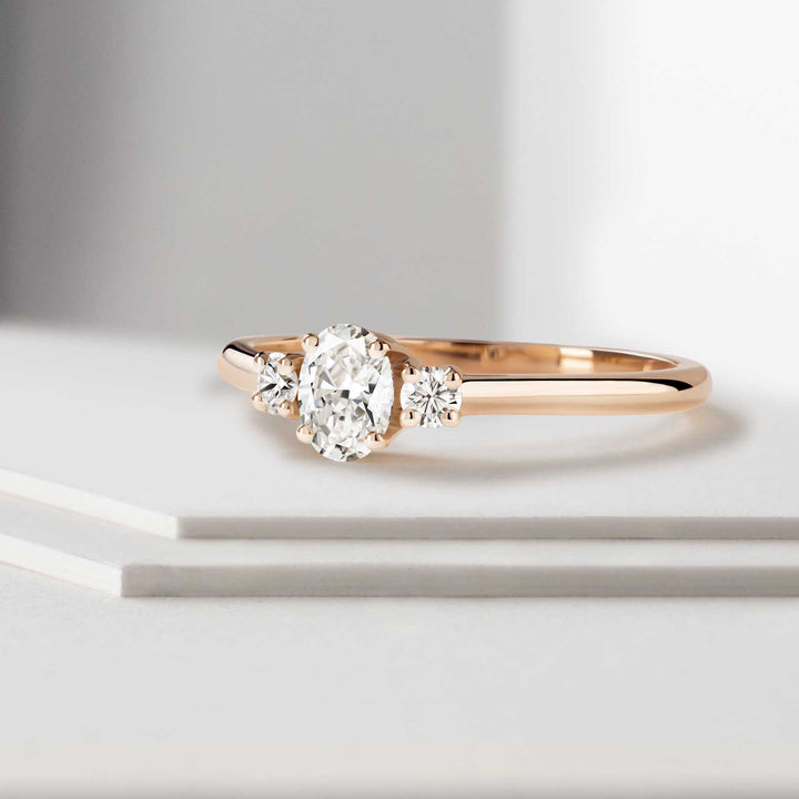 The Seraphine Three-Stone Ring