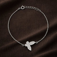 Butterfly Anklet Made With Pure 925 Silver