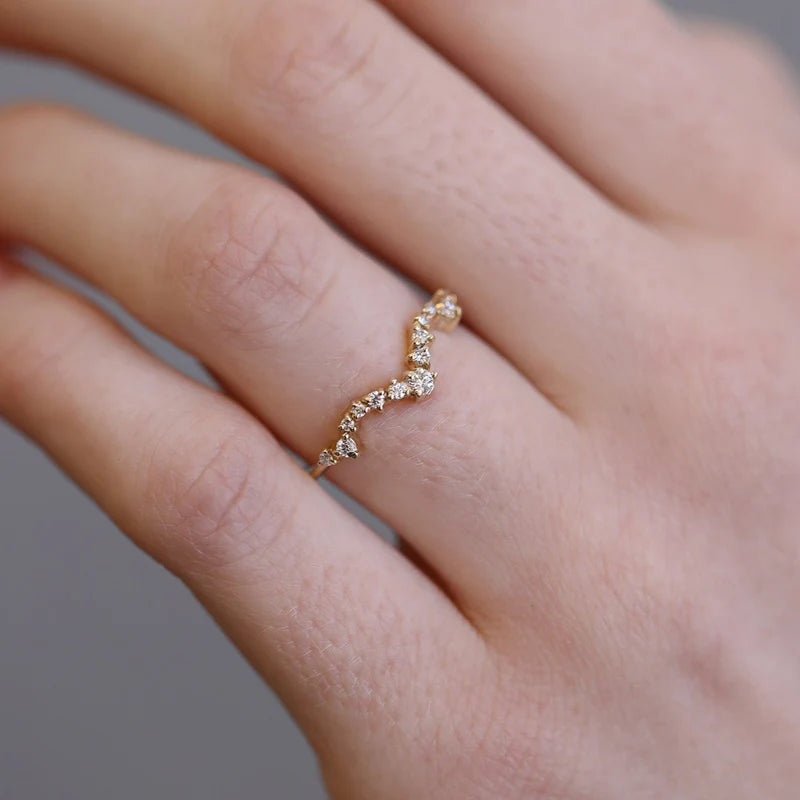 The Elara gold Ring