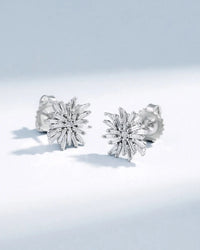 Celestia Starburst Diamond Stud Earrings
