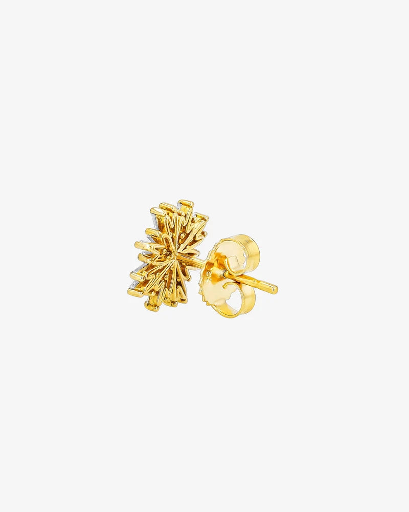 Celestia Starburst Diamond Stud Earrings