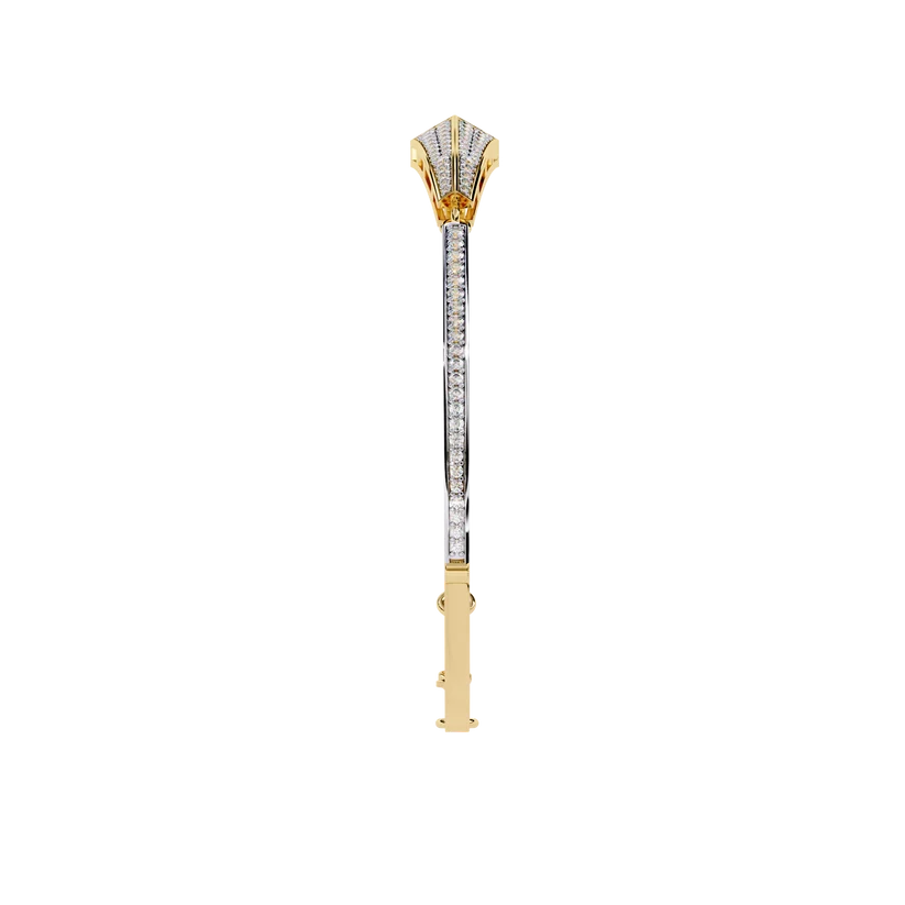 Regal Arrow Diamond Tennis Bracelet