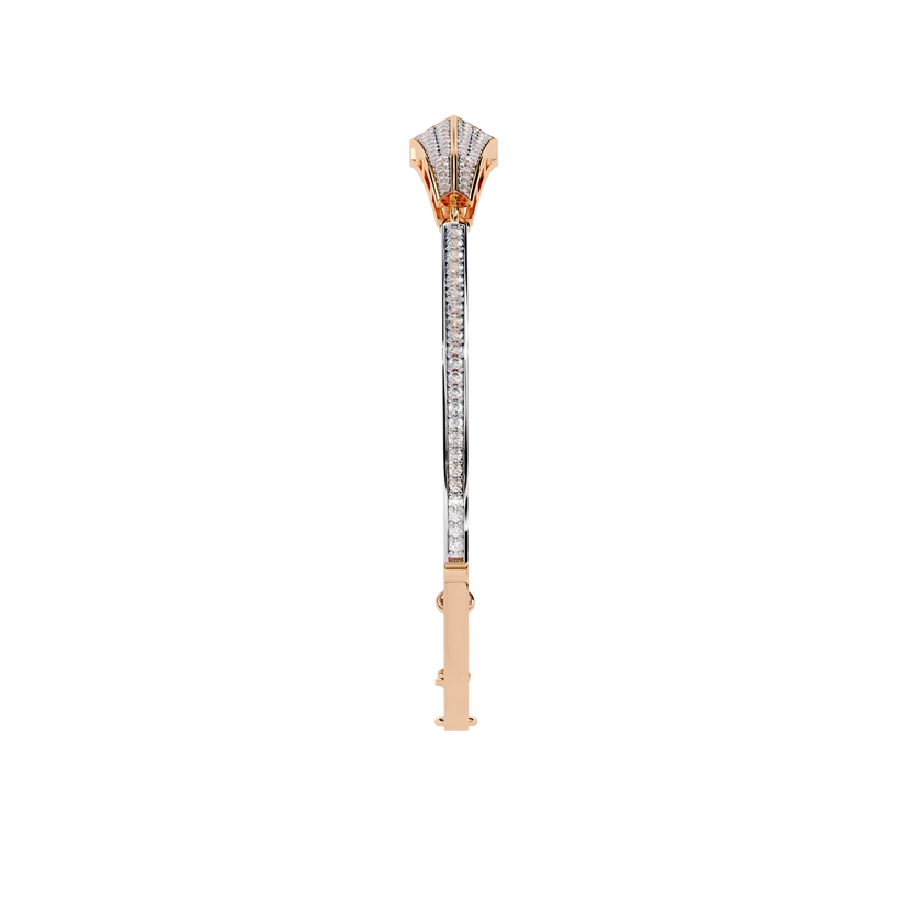 Regal Arrow Diamond Tennis Bracelet