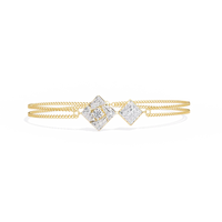 Celestia Geometric Diamond Bracelet