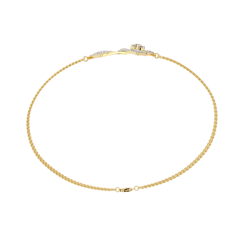 Celestia Geometric Diamond Bracelet