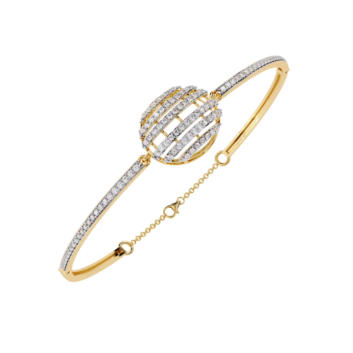Celestial Orb Diamond Bracelet ✨