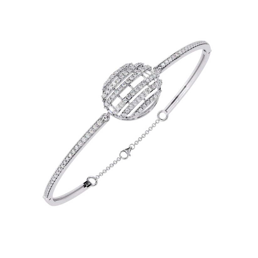 Celestial Orb Diamond Bracelet ✨