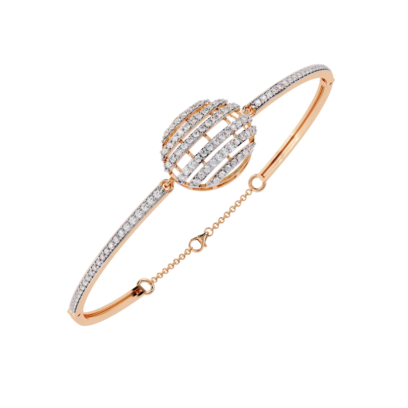 Celestial Orb Diamond Bracelet ✨