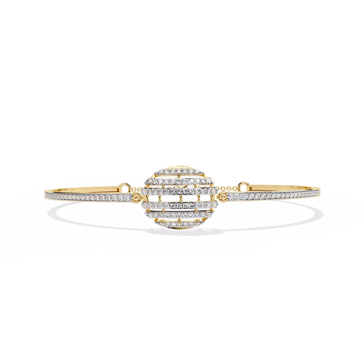 Celestial Orb Diamond Bracelet ✨