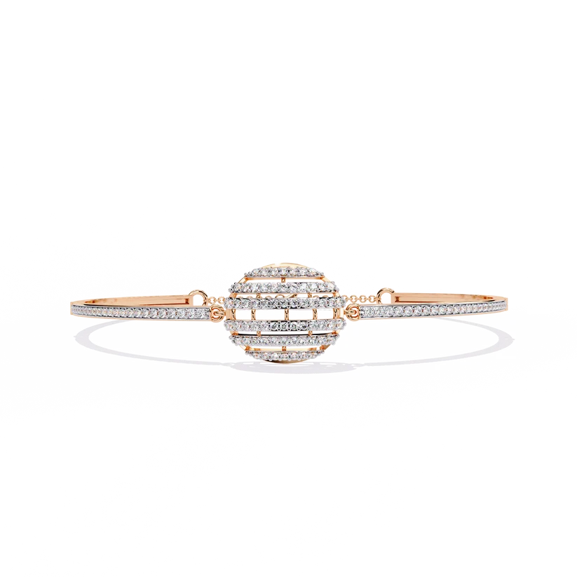 Celestial Orb Diamond Bracelet ✨