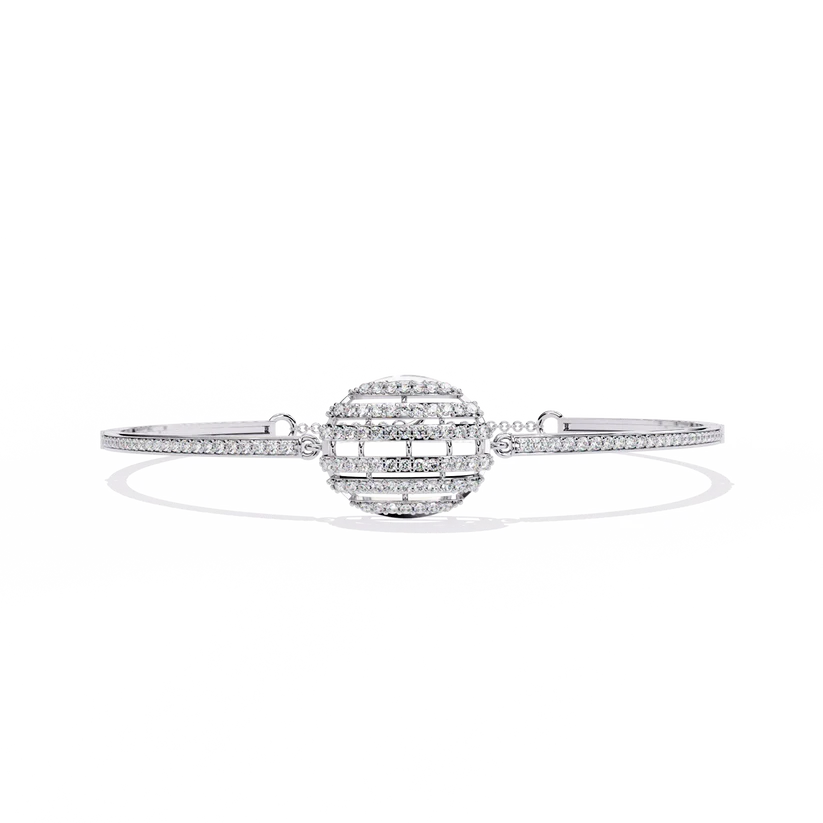 Celestial Orb Diamond Bracelet ✨