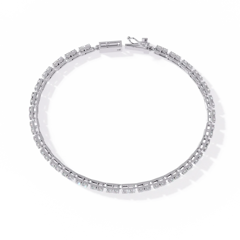 ✨ Eternal Radiance Diamond Tennis Bracelet