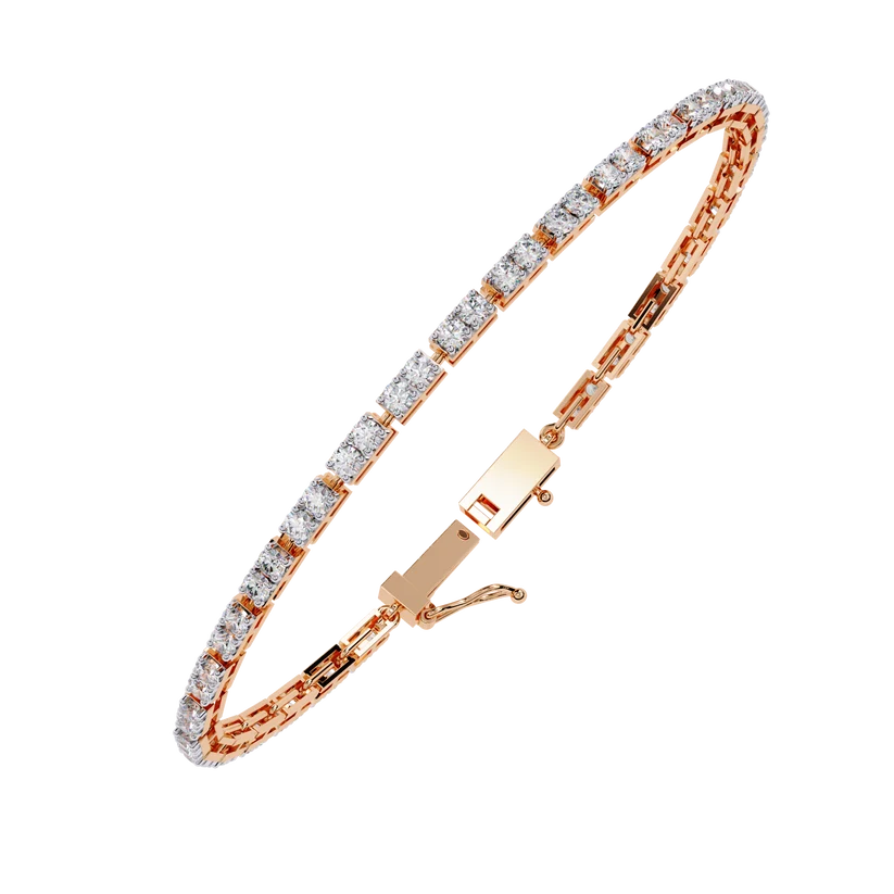 ✨ Eternal Radiance Diamond Tennis Bracelet