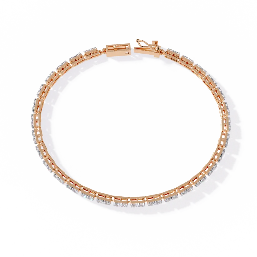 ✨ Eternal Radiance Diamond Tennis Bracelet