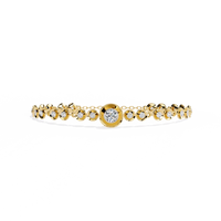 Celestial Halo Diamond Bracelet