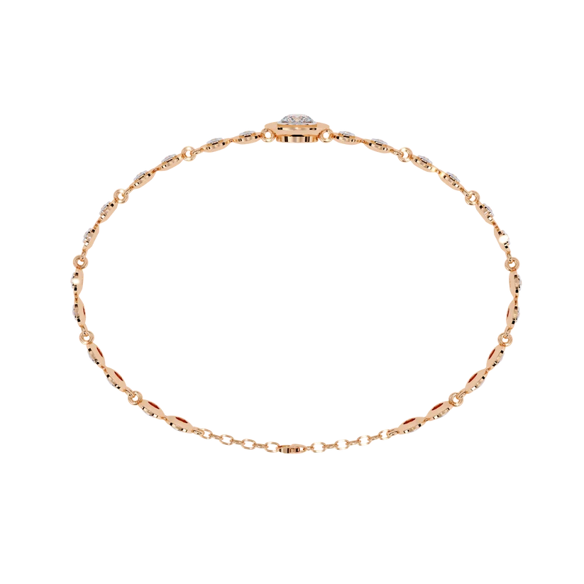 Celestial Halo Diamond Bracelet