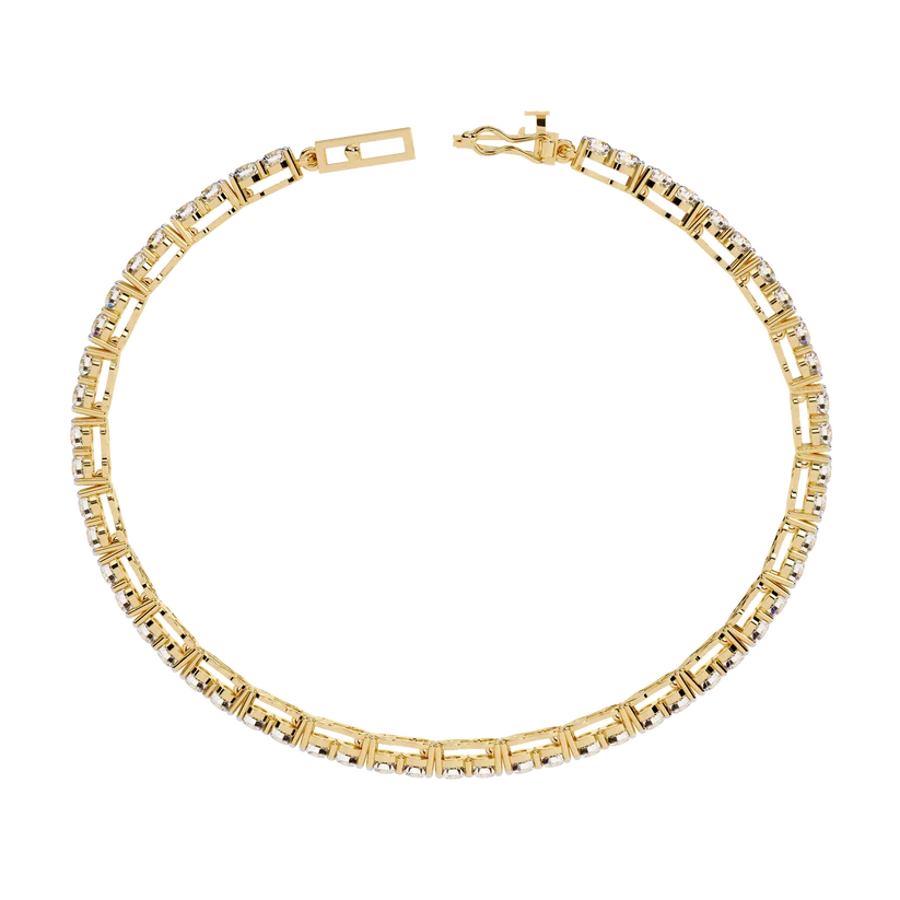 Eternal Radiance Round Diamond Tennis Bracelet