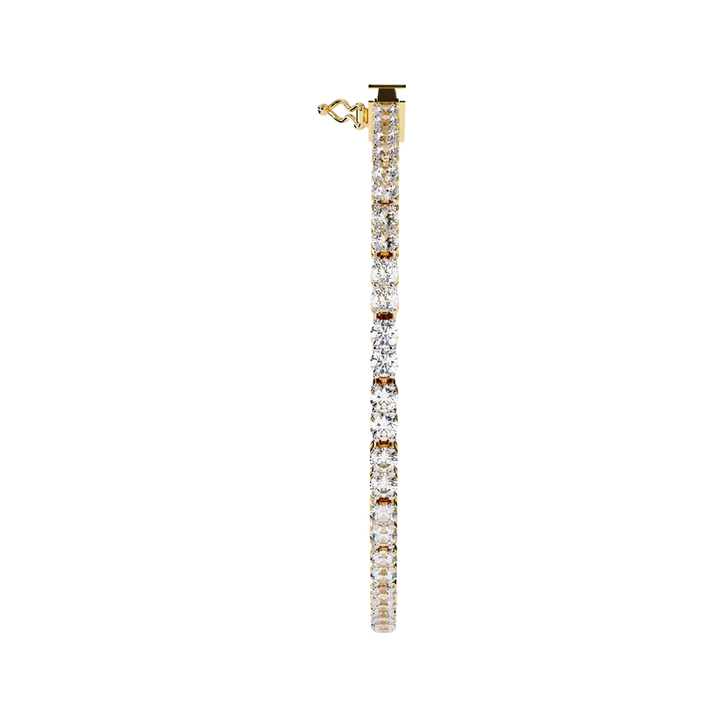 Eternal Radiance Round Diamond Tennis Bracelet
