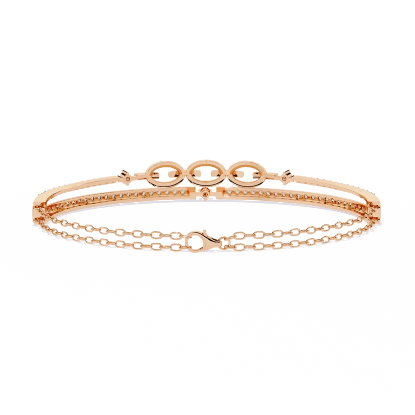 Celestial Link Diamond Bracelet