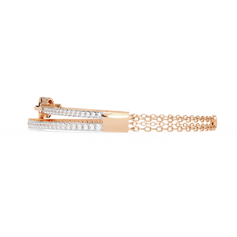 Celestial Link Diamond Bracelet