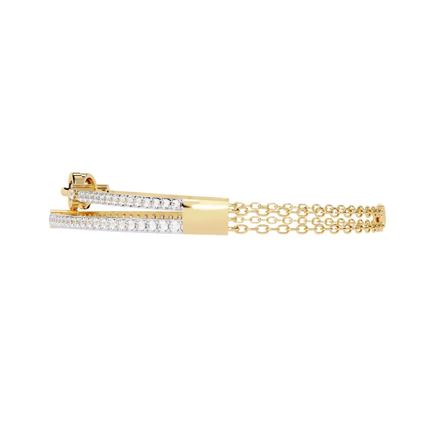 Celestial Link Diamond Bracelet