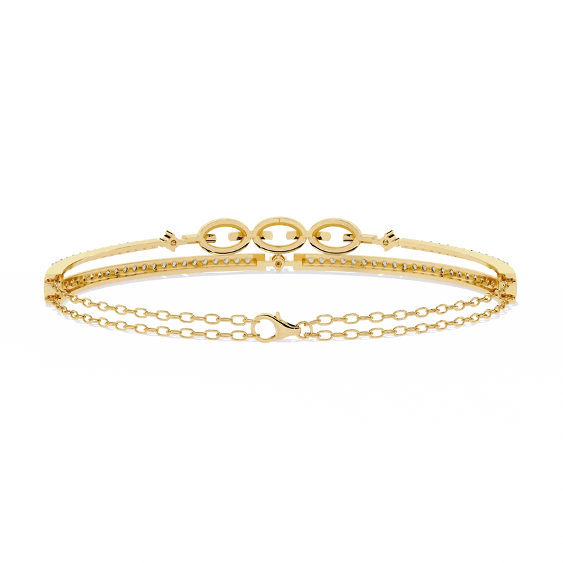 Celestial Link Diamond Bracelet