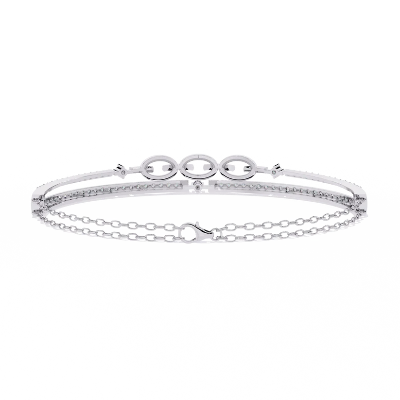 Celestial Link Diamond Bracelet