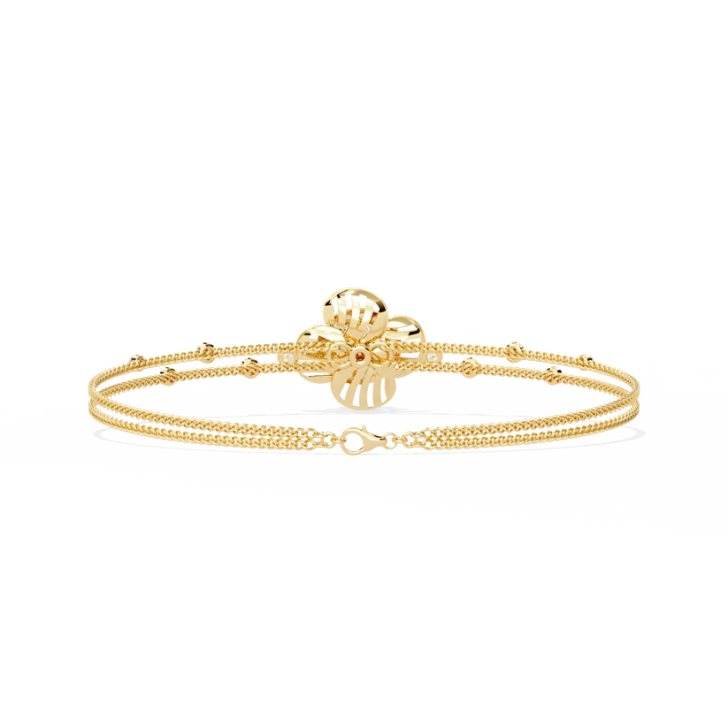 Celestial Bloom Diamond Bracelet
